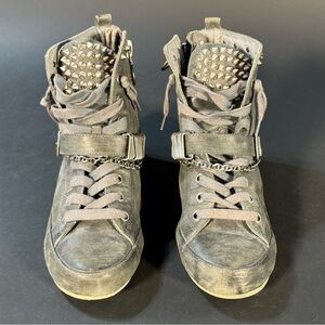 Sam Edelman Studded Alexander High-Top Sneaker